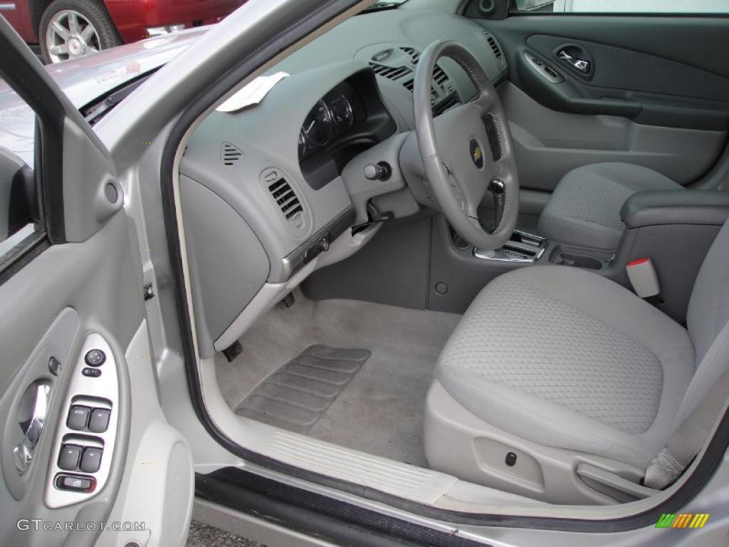 2006 Malibu LT V6 Sedan - Medium Gray Metallic / Titanium Gray photo #10