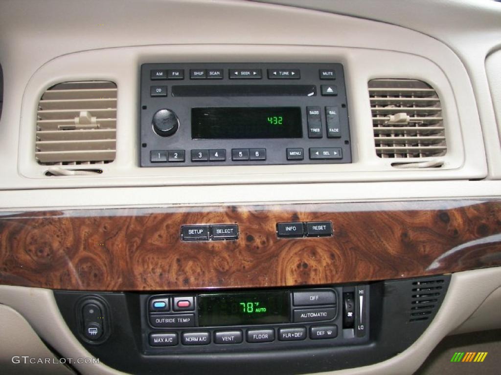 2009 Grand Marquis LS Ultimate Edition - Dark Toreador Red Metallic / Light Camel photo #15