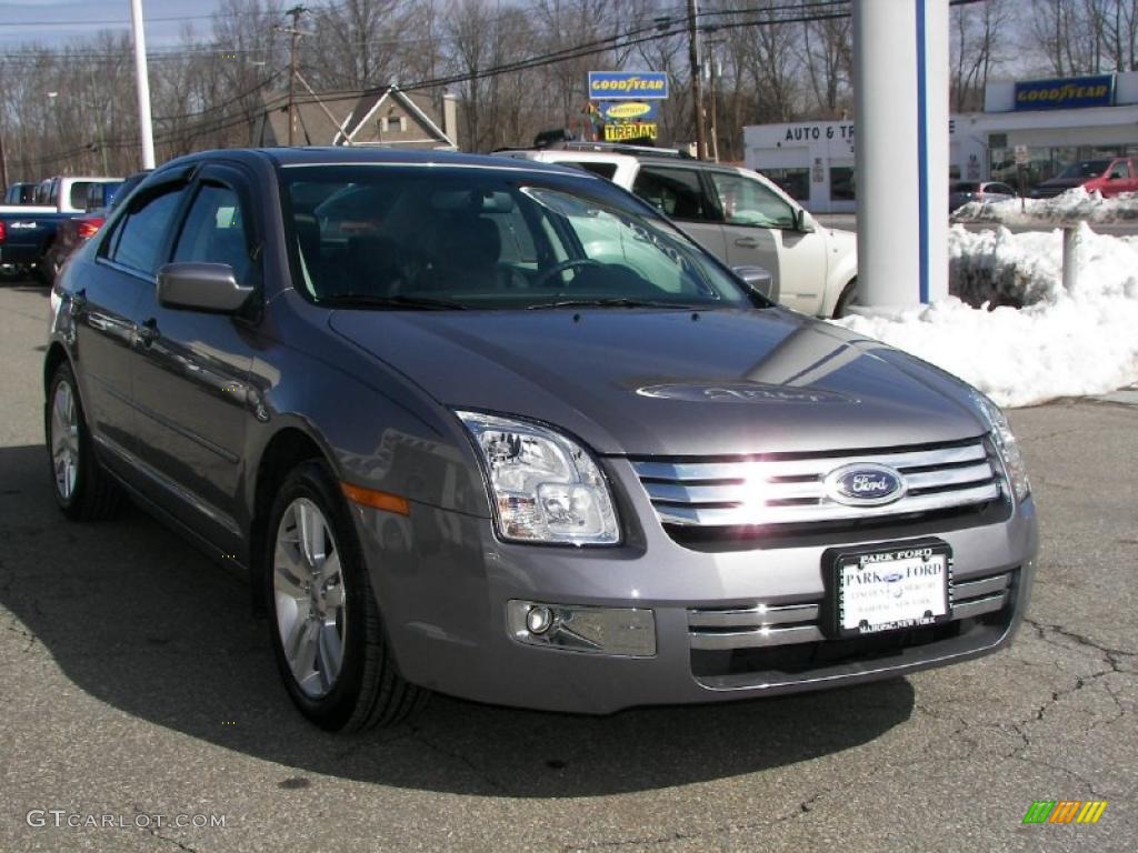2007 Fusion SEL V6 AWD - Tungsten Grey Metallic / Charcoal Black photo #2