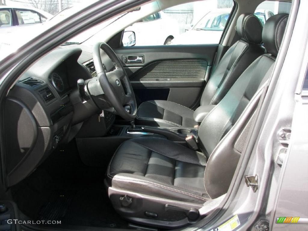 2007 Fusion SEL V6 AWD - Tungsten Grey Metallic / Charcoal Black photo #5