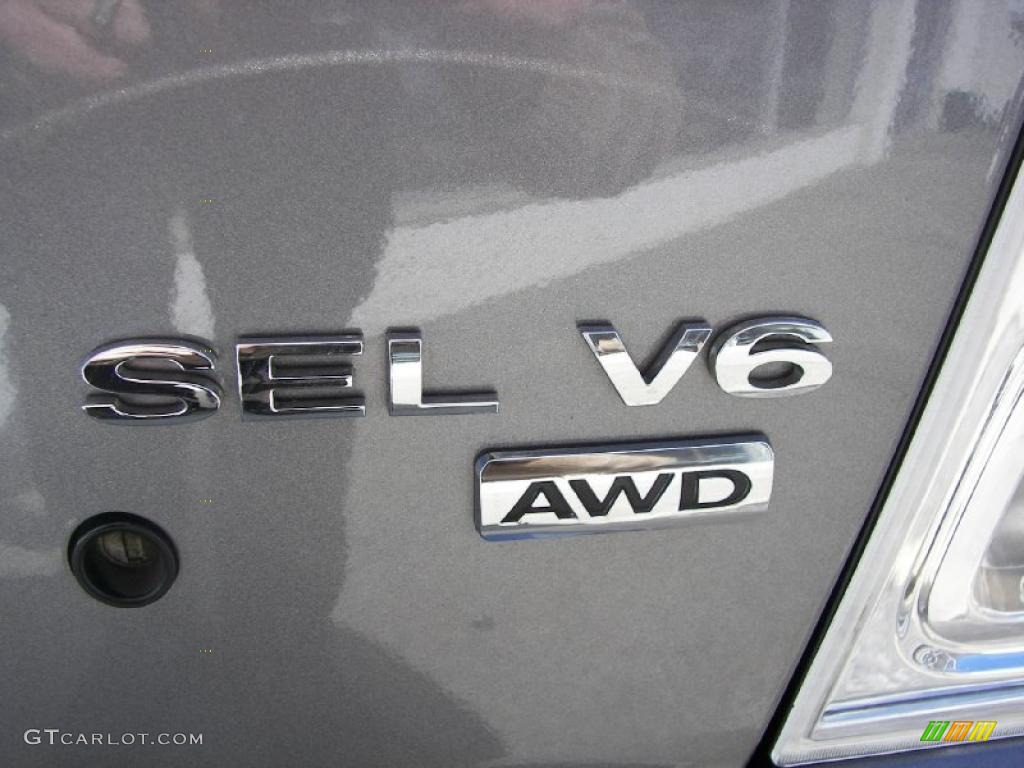 2007 Fusion SEL V6 AWD - Tungsten Grey Metallic / Charcoal Black photo #11