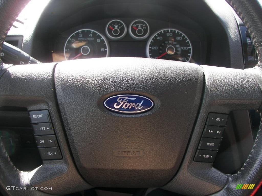 2007 Fusion SEL V6 AWD - Tungsten Grey Metallic / Charcoal Black photo #15