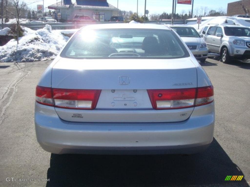 2003 Accord EX Sedan - Satin Silver Metallic / Gray photo #3