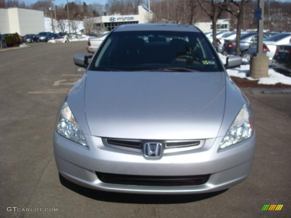 2003 Accord EX Sedan - Satin Silver Metallic / Gray photo #6