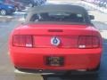 2008 Torch Red Ford Mustang V6 Deluxe Convertible  photo #45