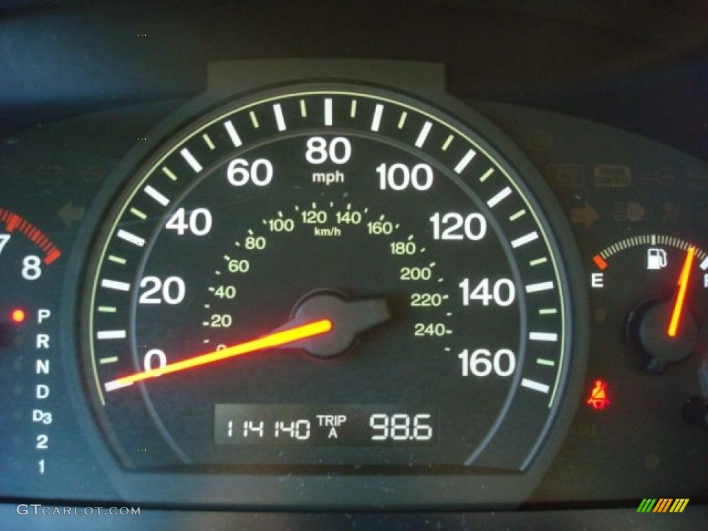 2003 Accord EX Sedan - Satin Silver Metallic / Gray photo #15