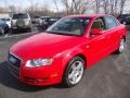 2007 Brilliant Red Audi A4 2.0T Sedan  photo #1