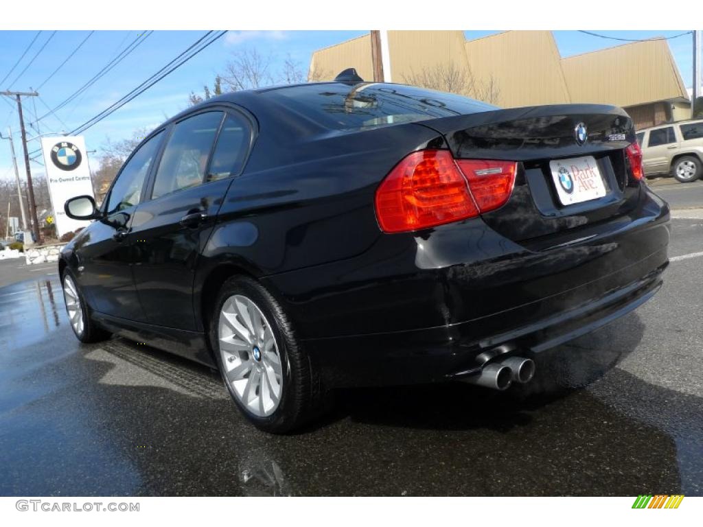 2010 3 Series 328i xDrive Sedan - Black Sapphire Metallic / Saddle Brown Dakota Leather photo #7