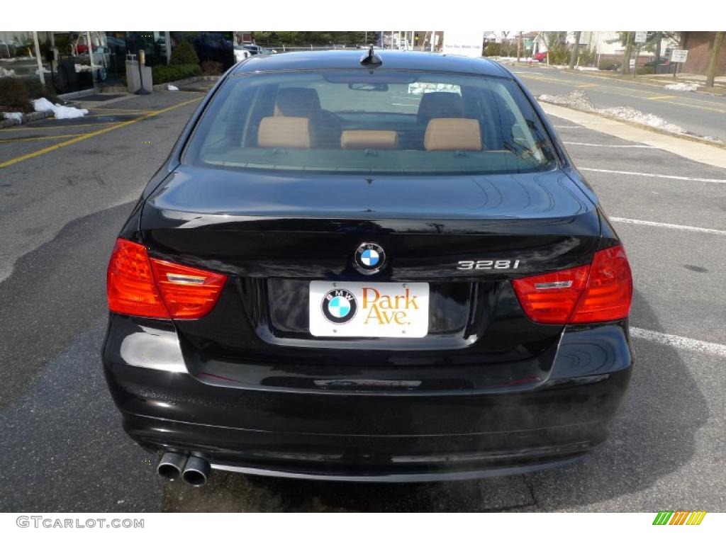 2010 3 Series 328i xDrive Sedan - Black Sapphire Metallic / Saddle Brown Dakota Leather photo #9