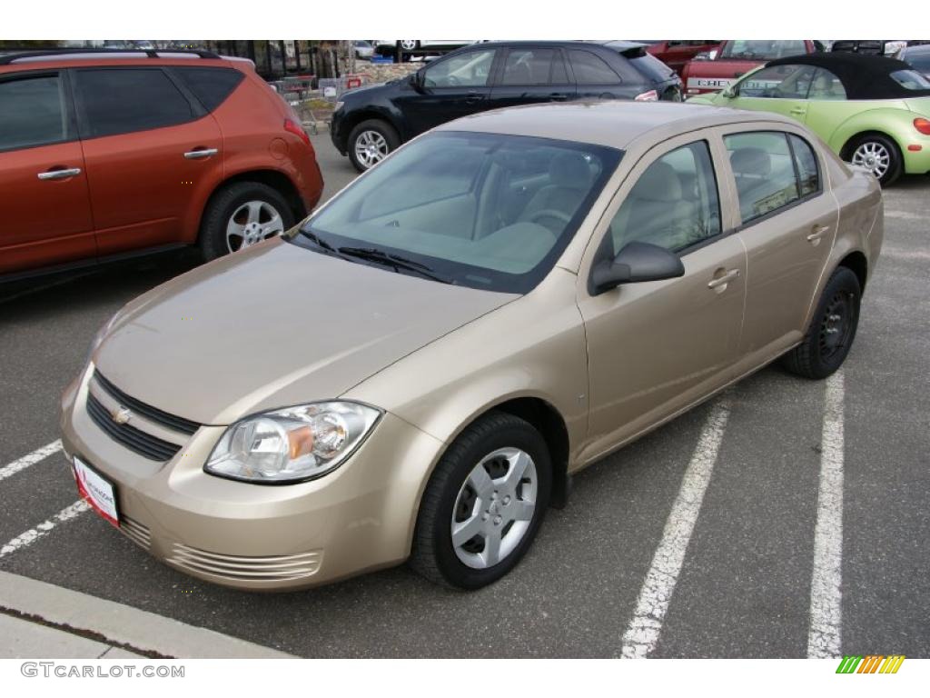 2006 Cobalt LS Sedan - Sandstone Metallic / Neutral photo #1