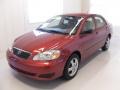 2008 Impulse Red Pearl Toyota Corolla CE  photo #1