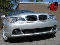 2004 Silver Grey Metallic BMW 3 Series 330i Convertible  photo #1