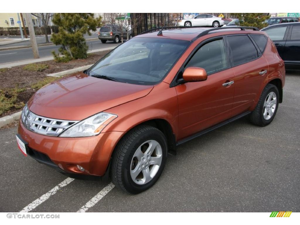 Sunlit Copper Metallic Nissan Murano