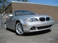 2004 Silver Grey Metallic BMW 3 Series 330i Convertible  photo #2