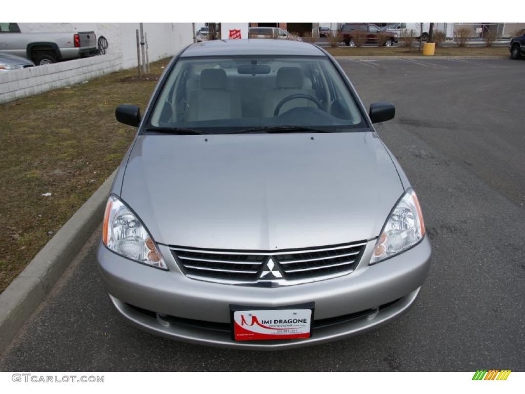 2007 Lancer ES - Warm Sand Metallic / Tan photo #2