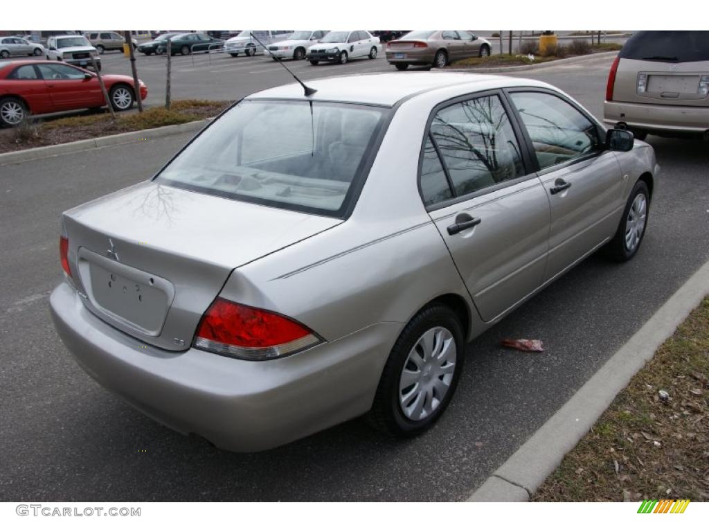 2007 Lancer ES - Warm Sand Metallic / Tan photo #4