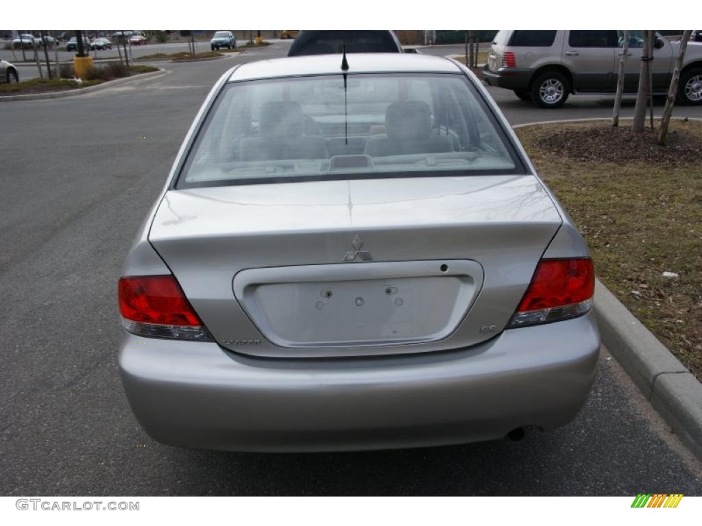2007 Lancer ES - Warm Sand Metallic / Tan photo #5