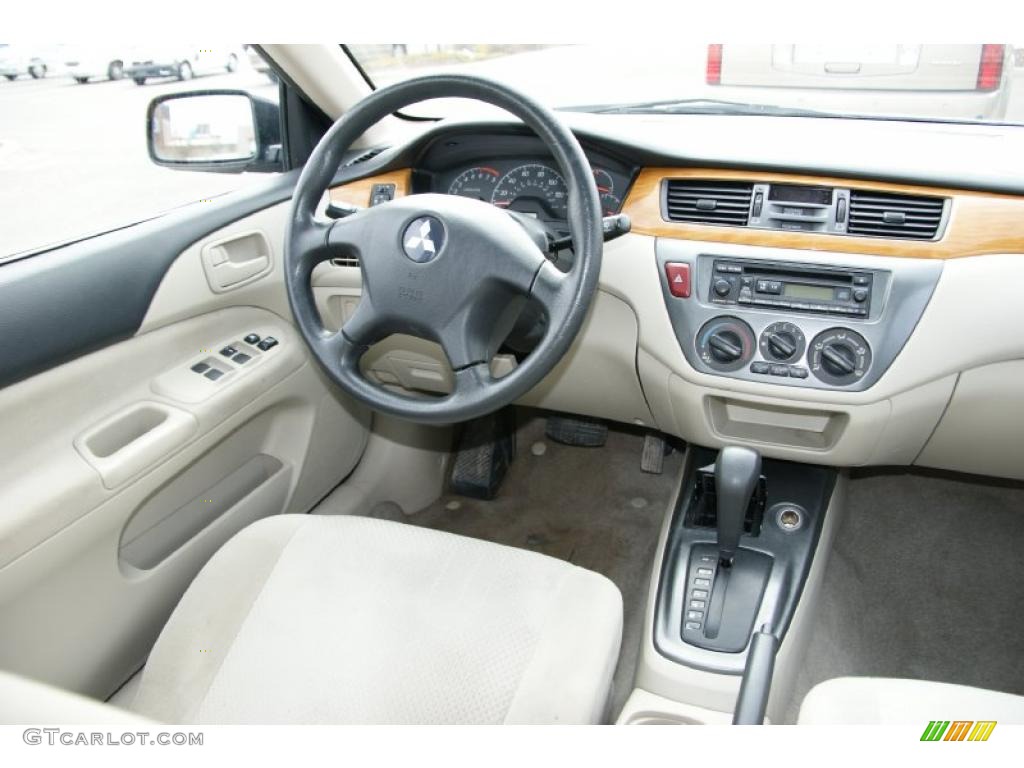 2007 Lancer ES - Warm Sand Metallic / Tan photo #15
