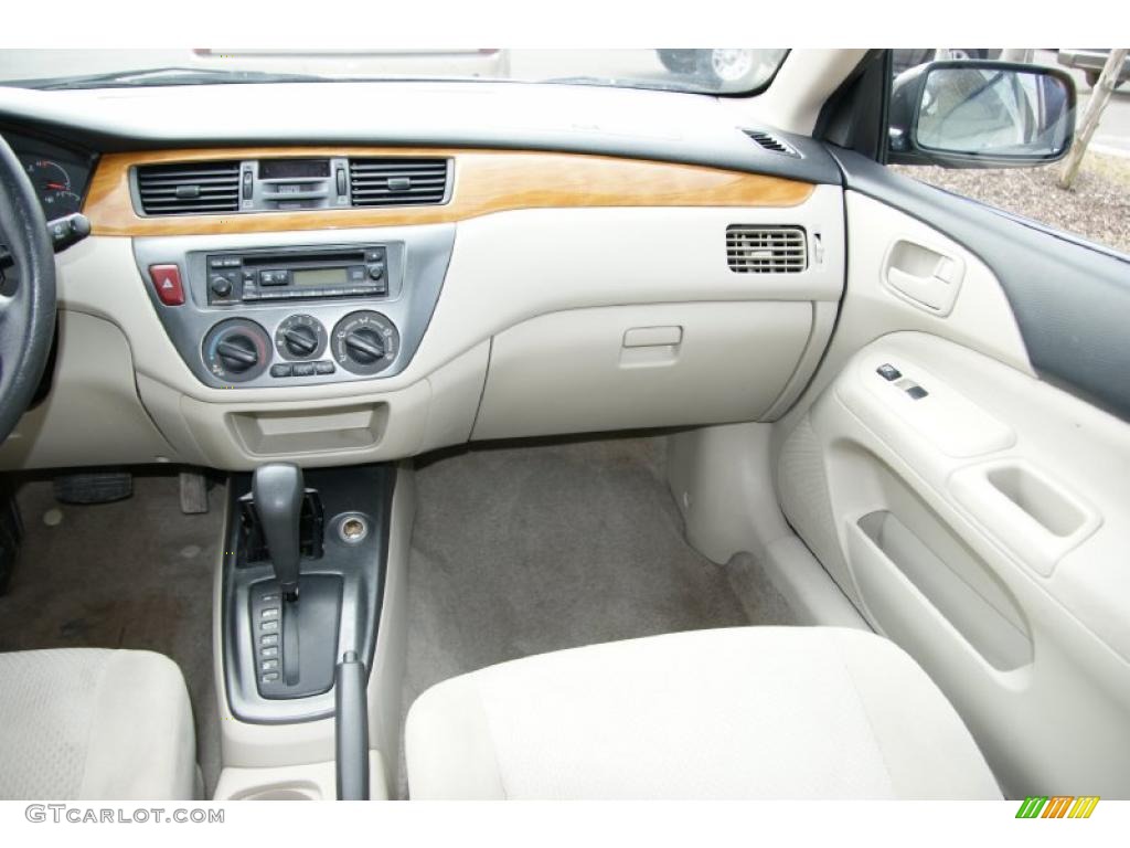 2007 Lancer ES - Warm Sand Metallic / Tan photo #16