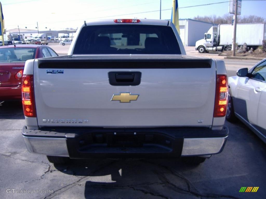 2009 Silverado 1500 LT Crew Cab - Silver Birch Metallic / Ebony photo #3