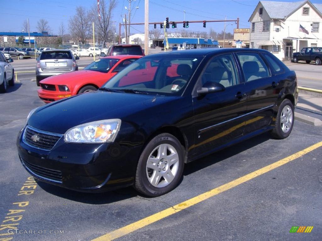 2006 Malibu Maxx LT Wagon - Black / Titanium Gray photo #1