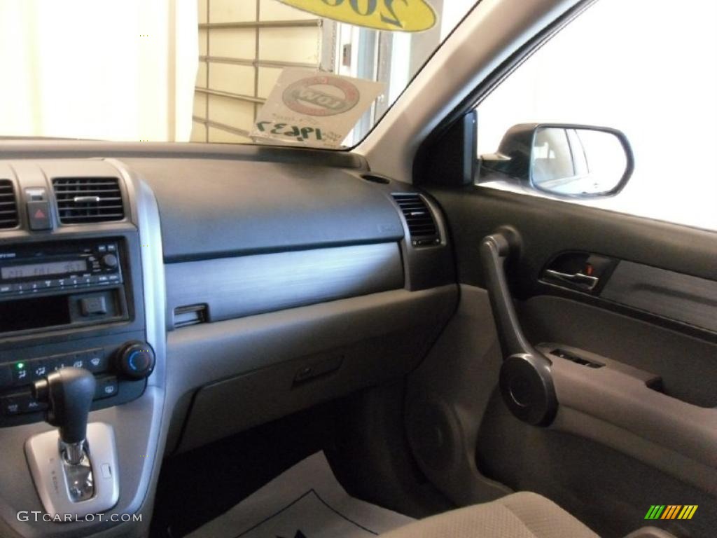 2008 CR-V LX - Glacier Blue Metallic / Gray photo #15