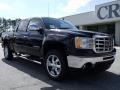 2010 Onyx Black GMC Sierra 1500 SLE Crew Cab  photo #2