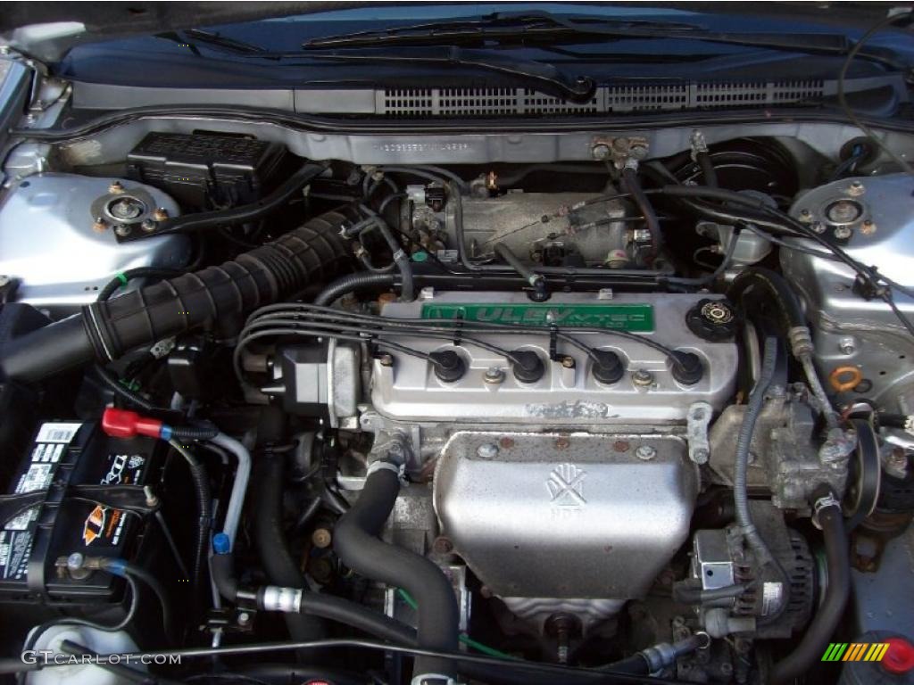 2001 Accord LX Sedan - Satin Silver Metallic / Quartz Gray photo #7