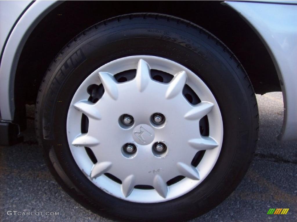 2001 Accord LX Sedan - Satin Silver Metallic / Quartz Gray photo #10