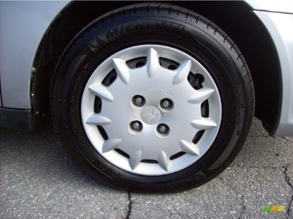 2001 Accord LX Sedan - Satin Silver Metallic / Quartz Gray photo #12