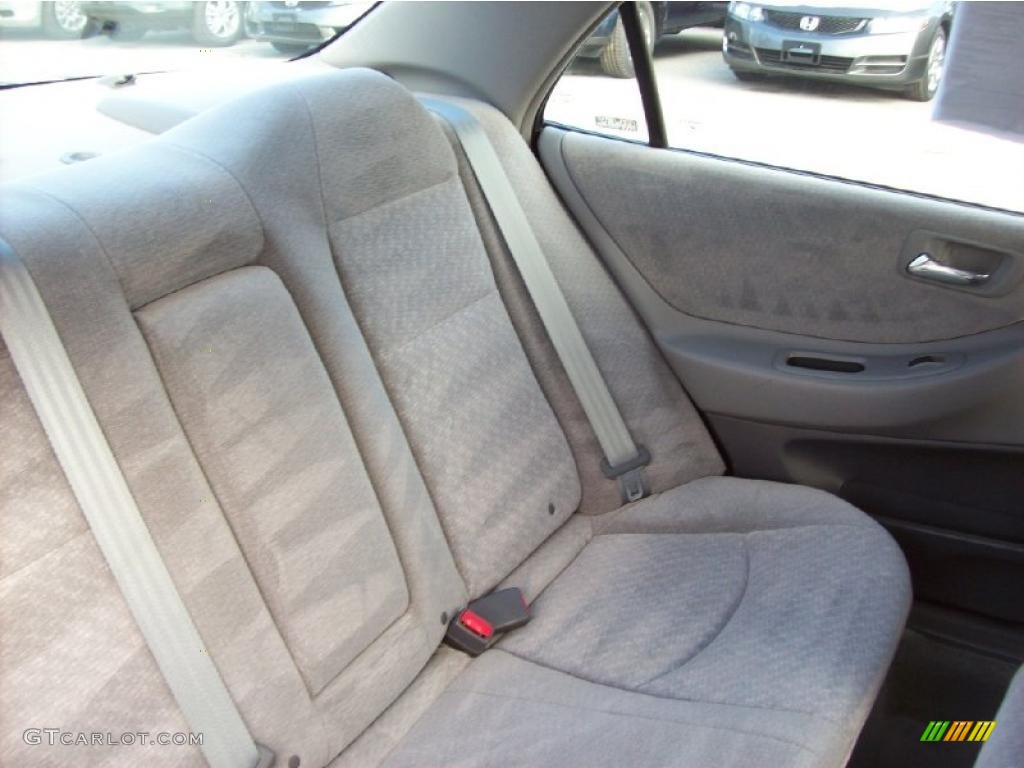 2001 Accord LX Sedan - Satin Silver Metallic / Quartz Gray photo #14