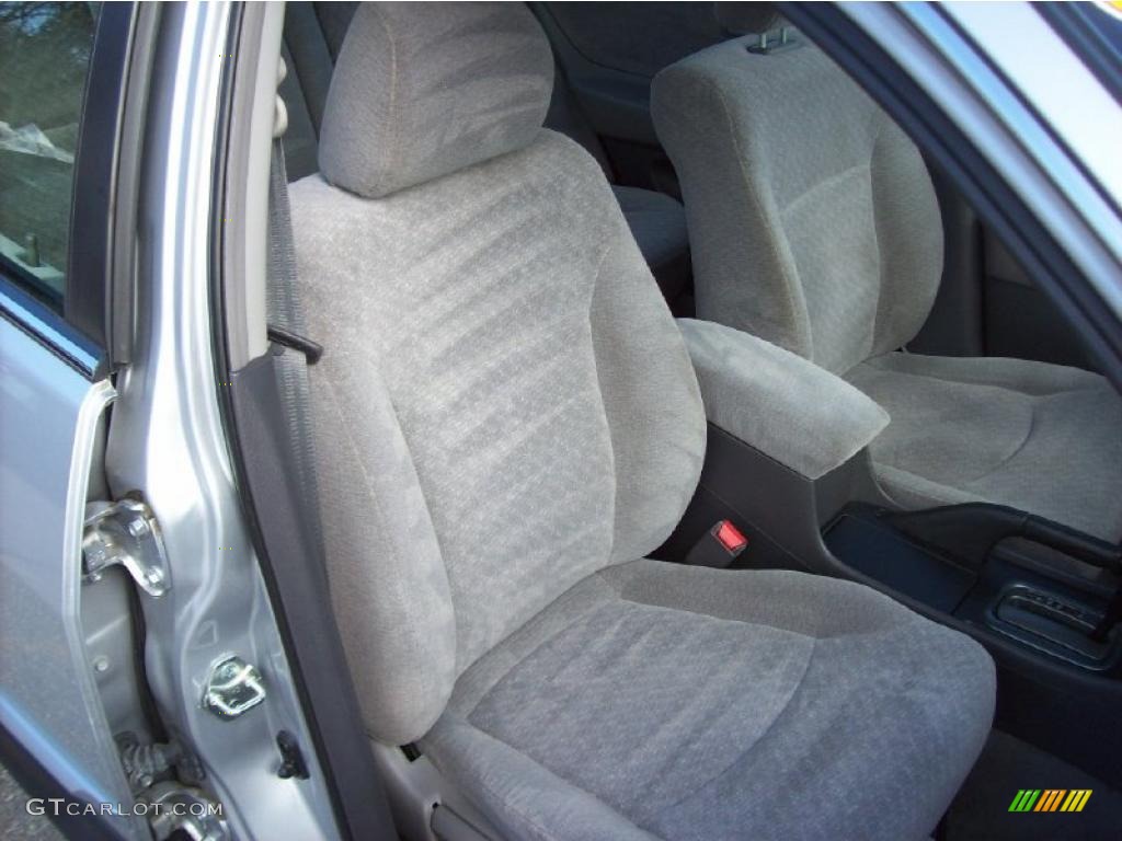 2001 Accord LX Sedan - Satin Silver Metallic / Quartz Gray photo #15