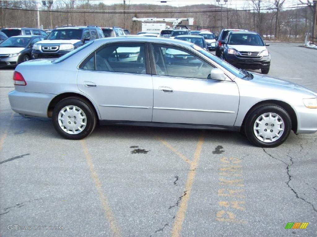 2001 Accord LX Sedan - Satin Silver Metallic / Quartz Gray photo #19