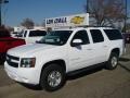 2010 Summit White Chevrolet Suburban LT 4x4  photo #1