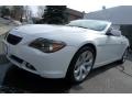 2007 Alpine White BMW 6 Series 650i Convertible  photo #13