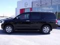 2010 Galaxy Black Metallic Nissan Armada SE  photo #2