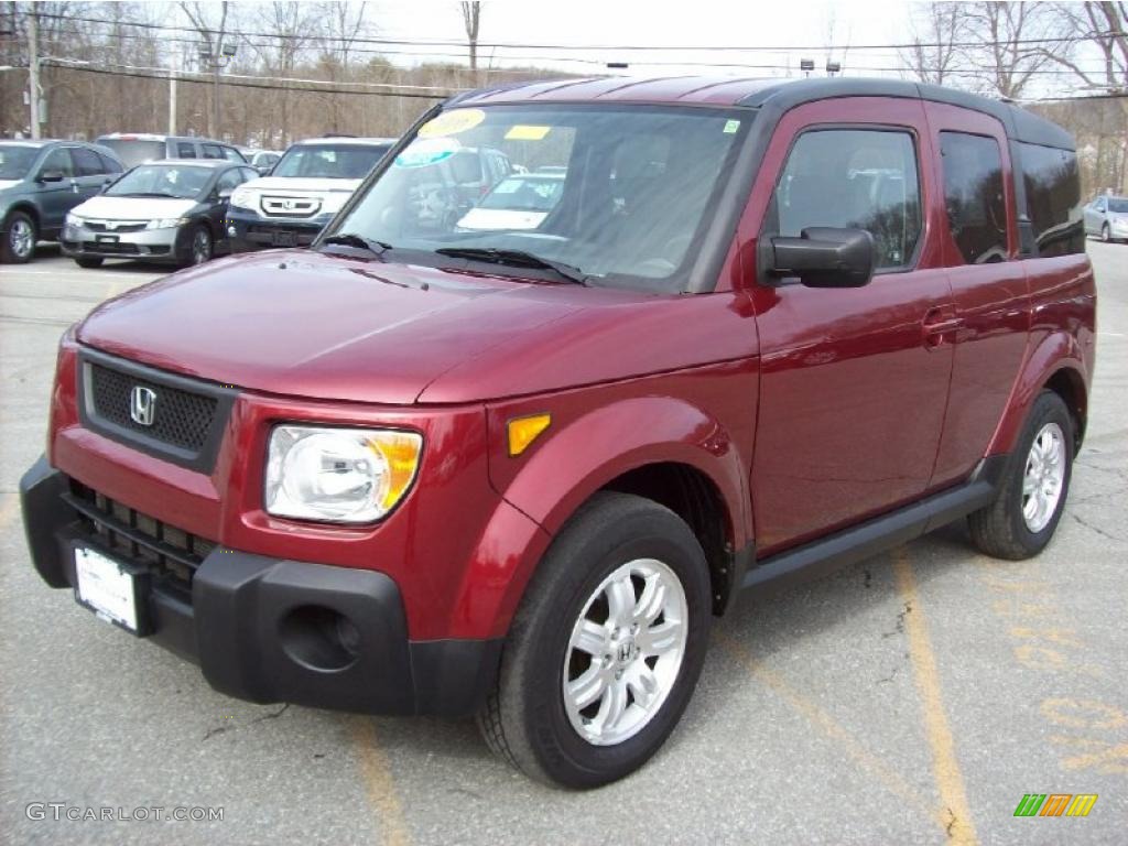 Tango Red Pearl 2006 Honda Element EX-P AWD Exterior Photo #26644389
