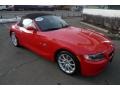 2008 Bright Red BMW Z4 3.0i Roadster  photo #48