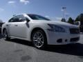 2010 Winter Frost White Nissan Maxima 3.5 S  photo #7