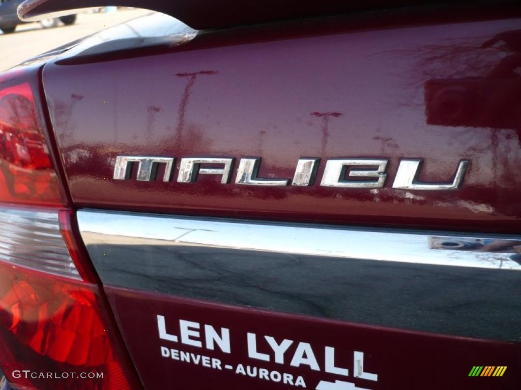 2004 Malibu LT V6 Sedan - Sport Red Metallic / Neutral photo #12