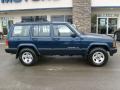 2000 Patriot Blue Pearl Jeep Cherokee Sport 4x4  photo #10