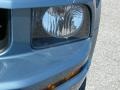 2007 Windveil Blue Metallic Ford Mustang V6 Premium Convertible  photo #9