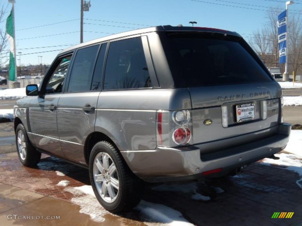 2007 Range Rover HSE - Stornoway Grey Metallic / Charcoal photo #3