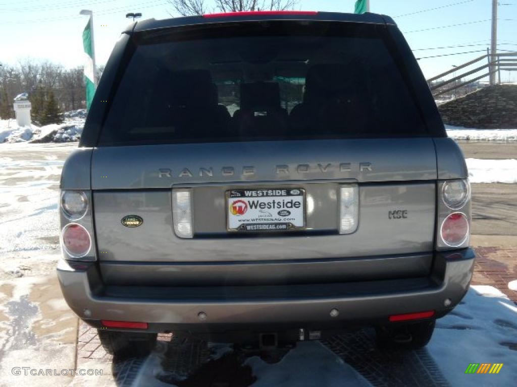 2007 Range Rover HSE - Stornoway Grey Metallic / Charcoal photo #4