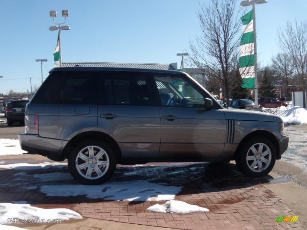 2007 Range Rover HSE - Stornoway Grey Metallic / Charcoal photo #6