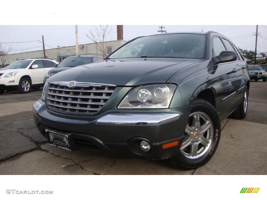 2004 Pacifica AWD - Onyx Green Pearl / Light Taupe photo #1