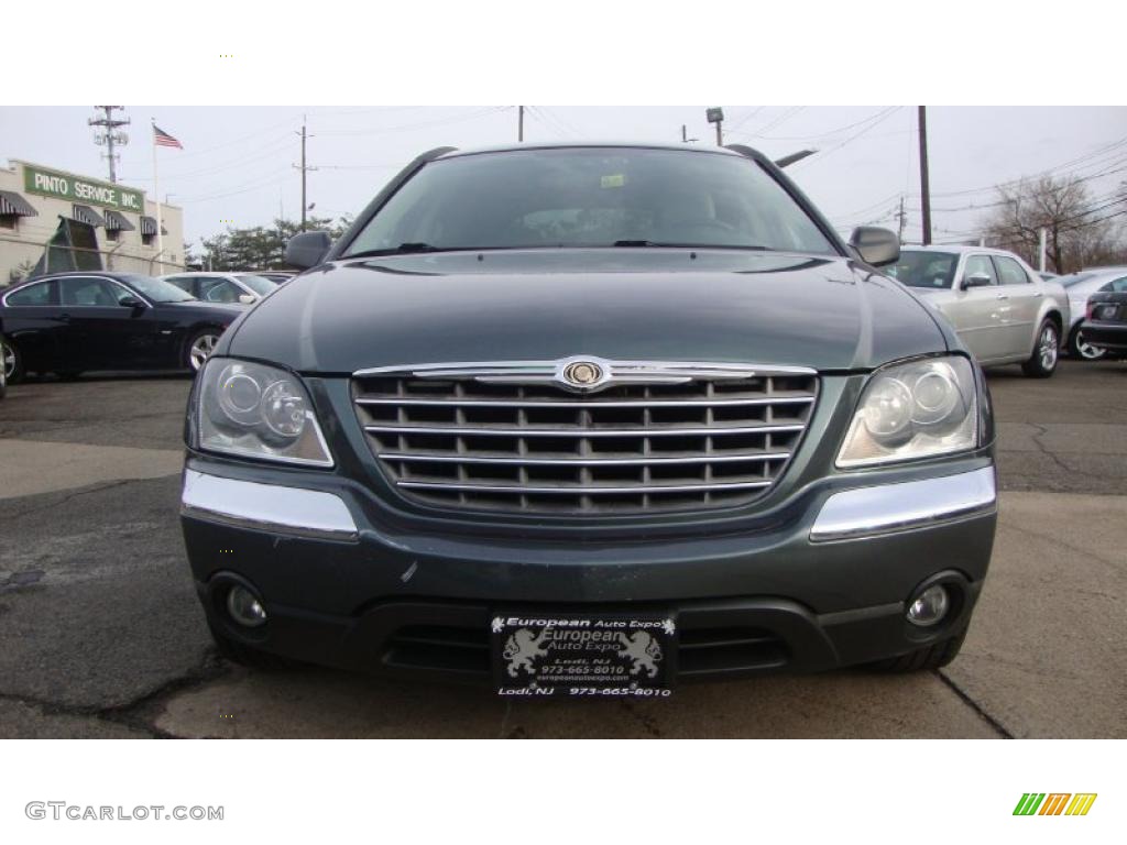 2004 Pacifica AWD - Onyx Green Pearl / Light Taupe photo #3