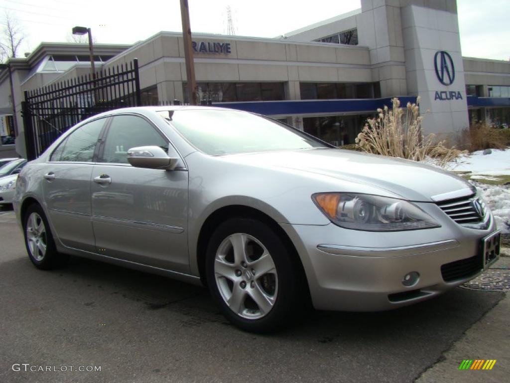 2007 RL 3.5 AWD Sedan - Platinum Frost Metallic / Taupe photo #1