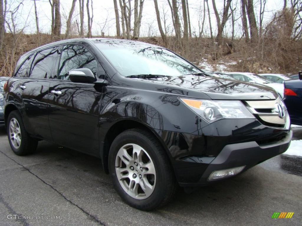 2007 MDX  - Formal Black Pearl / Ebony photo #1