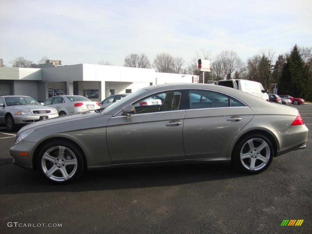 2007 CLS 550 - Pewter Metallic / Cashmere photo #10